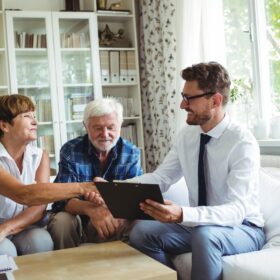 First meeting with realtor to sell house