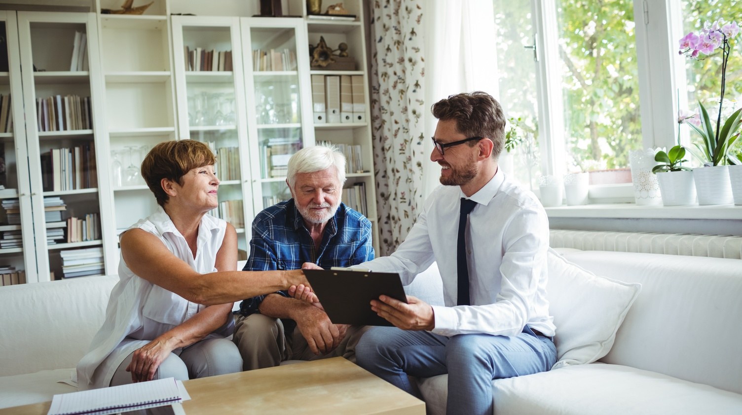First meeting with realtor to sell house